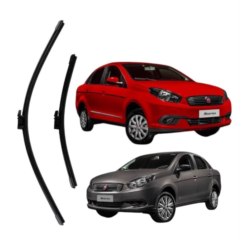 kitlimpeza frontal Limpador de Para-brisa Dianteiro Fiat Grand Siena Attractive 2012 a 2023