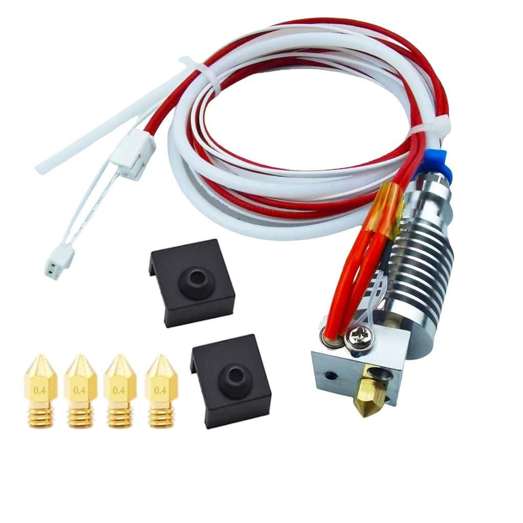 Kit de Hot End para Impressora 3D, hotend CR-10 V2 e hotend CR-10 V3, Kit de Hot End Montado, Peças de Substituição para