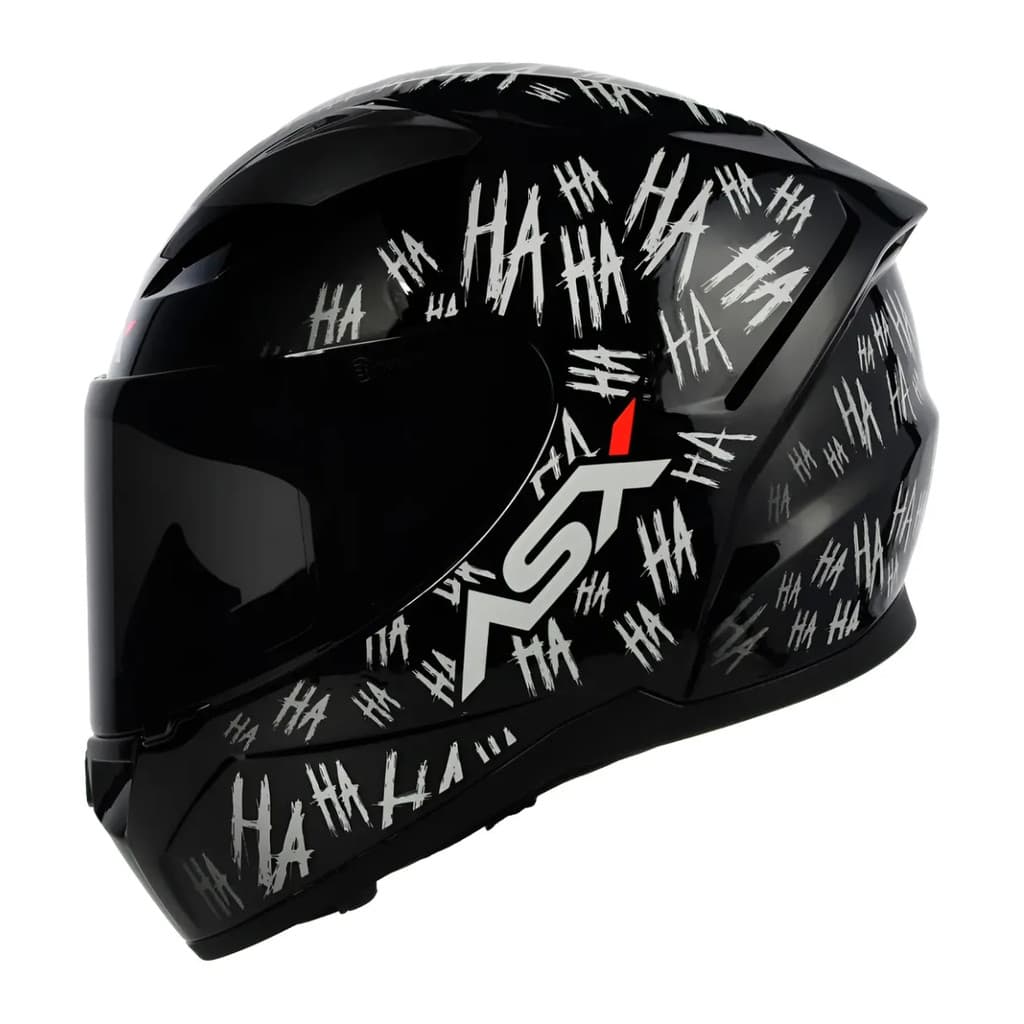 Capacete Moto Masculino ASX City Fun Brilhante