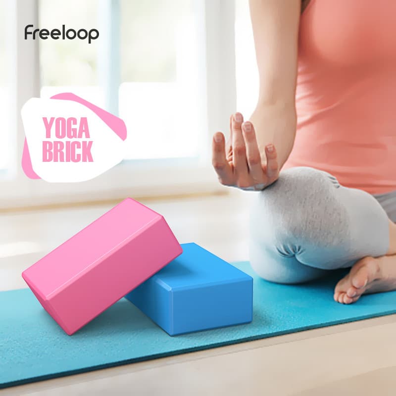 Freeloop crianças Yoga tijolo prática tijolo de alta densidade iniciante espuma tijolo dança perna pressionando prática
