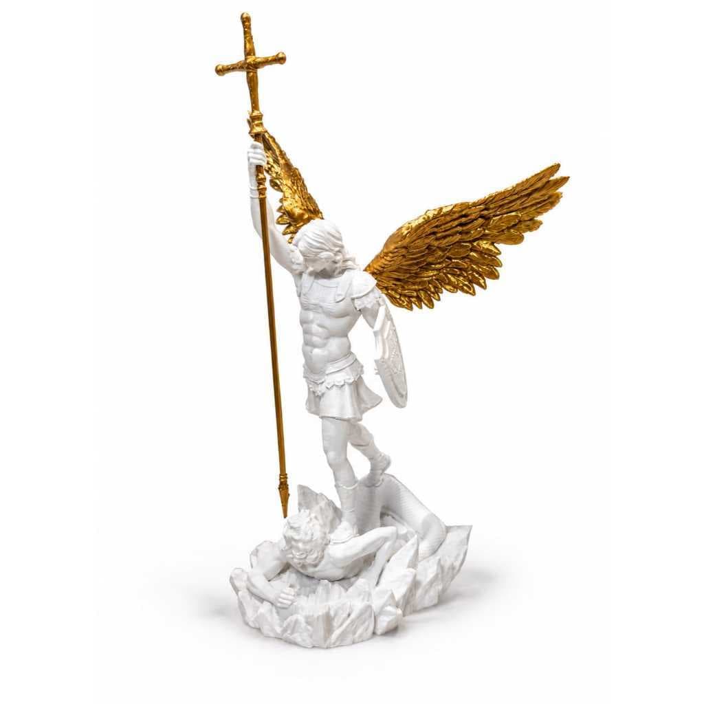 Estatua São Miguel Arcanjo 3D - 25 CM Altura