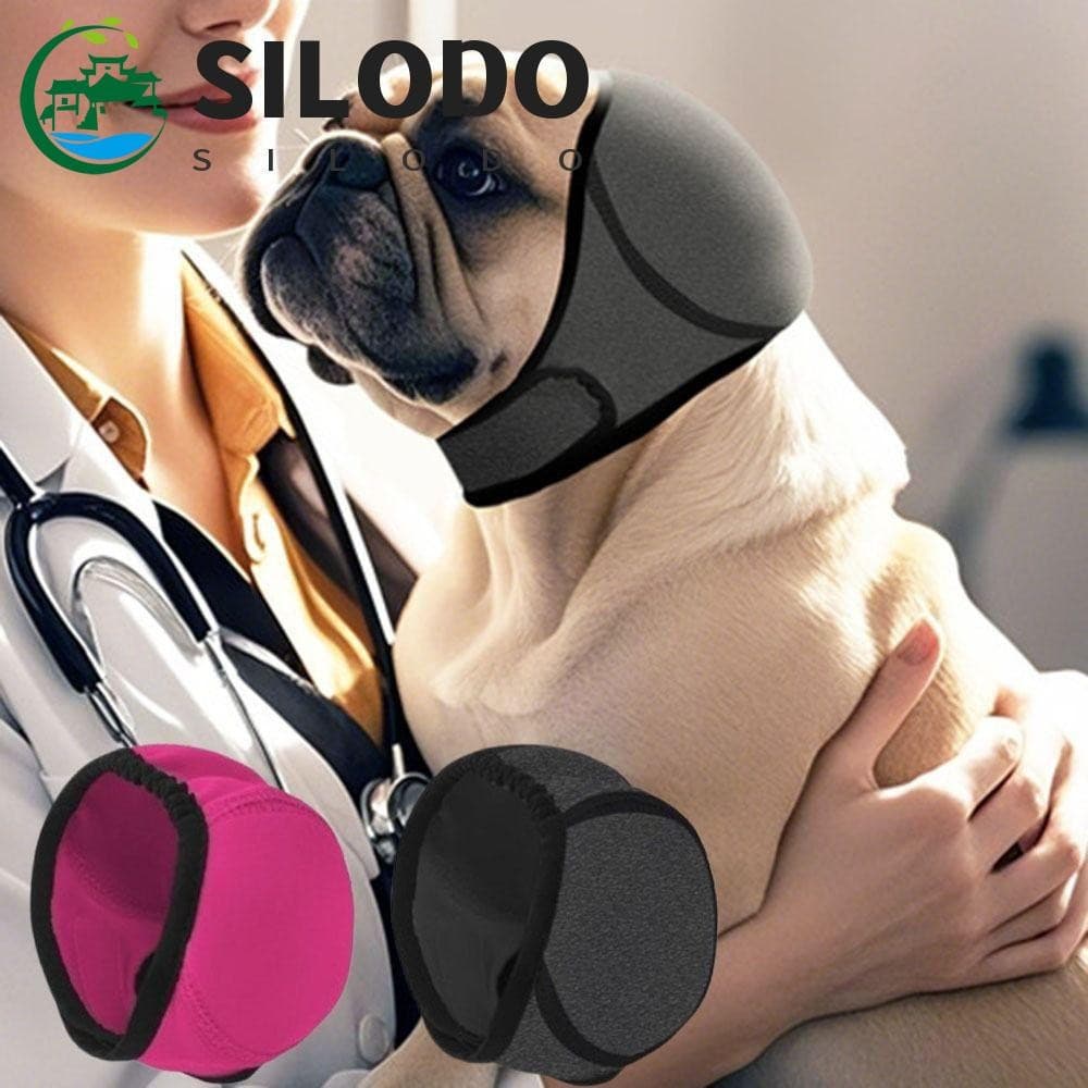 Capas Para Orelhas De Cachorro SILODO , Proteção Auditiva Ajustável , Protetor De Orelha Calmante Cães , Protetores À Pr