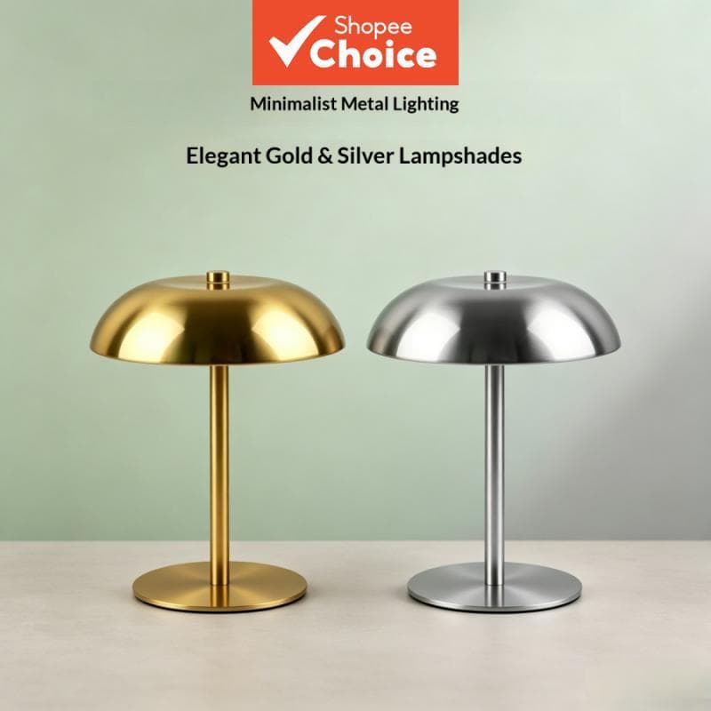 Lâmpada de Mesa LED de Toque Recarregável Regulável Luz Noturna Sem Fio Luminária Decorativa para Bar e Mesa