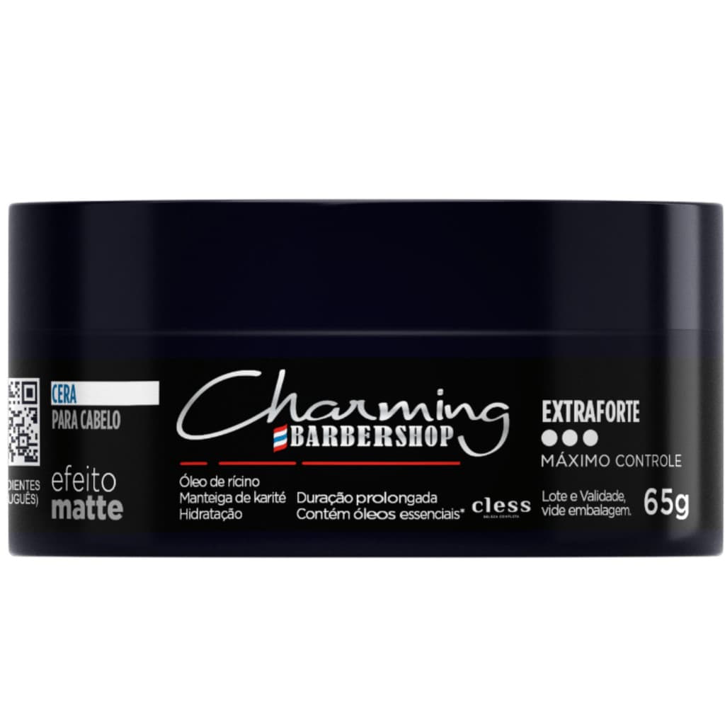 Pomada Charming BARBERSHOP efeito matte 65 GR CLESS