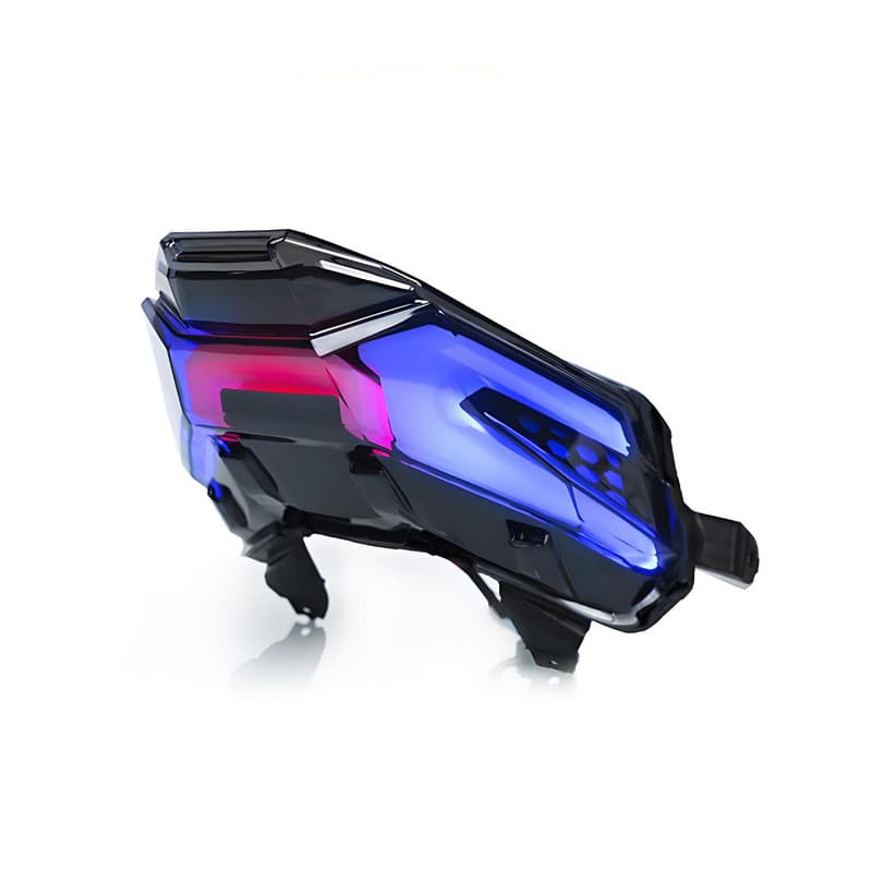 Acessórios para luz de freio de motocicleta adequados para HONDA CLICK/VARIO160 luz traseira monocromática modificada co