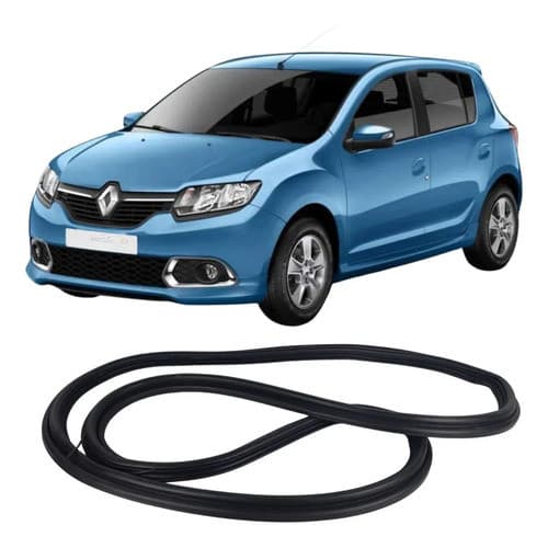 Borracha Vedação Tampa Porta Malas Sandero 2014 2015 A 2022