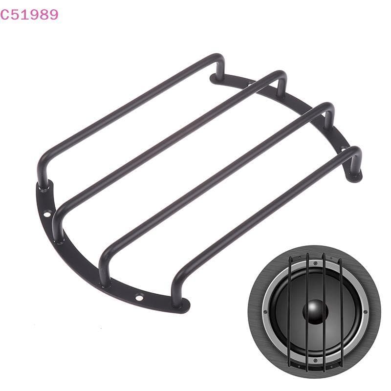 [kaan] Capa De Alto-Falante De 8 Polegadas Para Carro De Metal Universal Subwoofer Grelha Bordas Arredondadas Guarnição