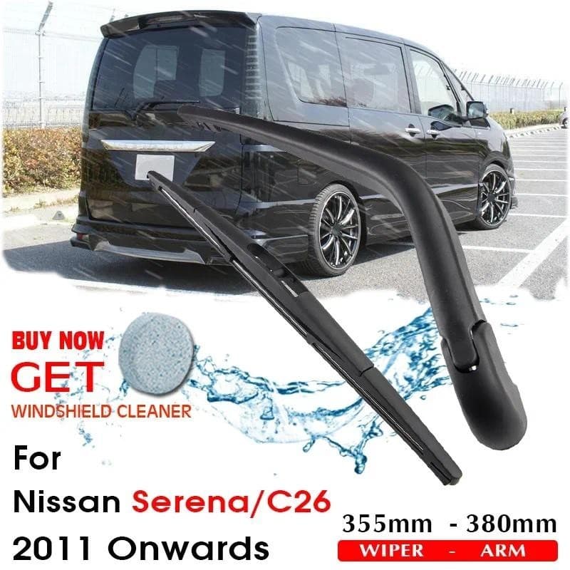 Lâmina De Limpador De Carro , Janela Traseira , Para-Brisa Nissan Serena/C26 Hatchback 355mm 2011 , Acessórios Automotiv