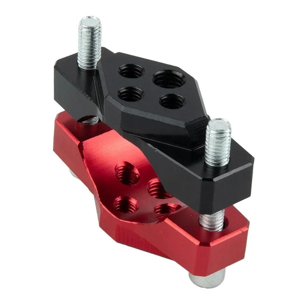 Suporte De Para Motocicleta 42mm , Acessórios Scooter , Novo , Alta Qualidade , Prático , Vermelho , Braçadeira , Guidão