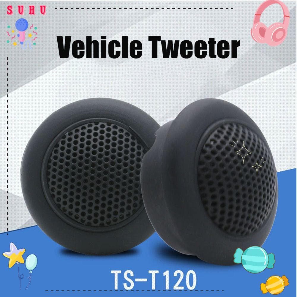 SUHU 1 Par De Áudio Para Carro , Tweeter Veículo Hifi TS-T120 , Frequência De Agudo 89db , Acessórios Alto-Falante De