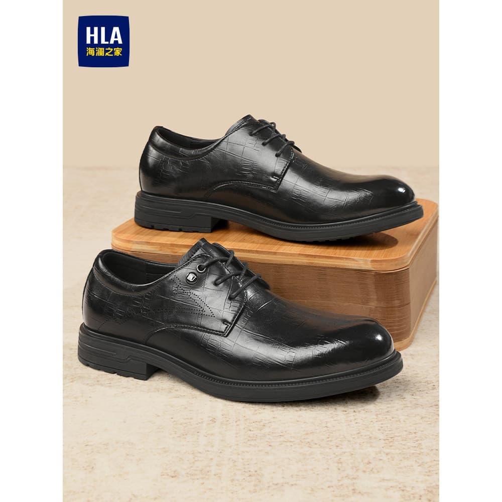 HLA/Hailan casa sapatos masculinos verão novo estilo de negócios sapatos de couro masculino britânico moda escritório Fo