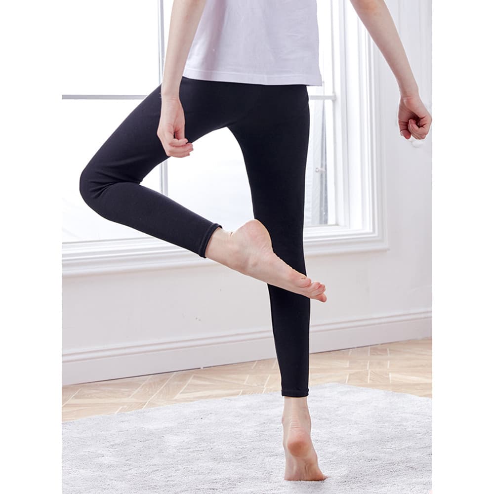 Calças de dança infantil meninas preto magro prática roupas calças de dança meninos roupas de dança do corpo Ballet Legg