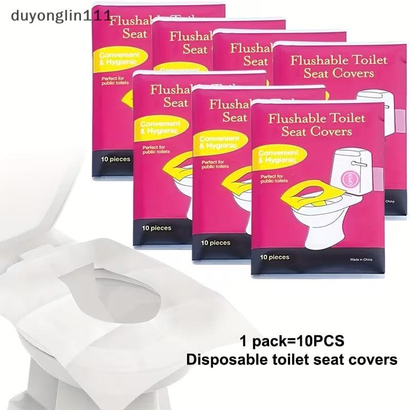 (duyonglin111) 10/40/70 Unidades De Capas Descartáveis Para Assento De Vaso Sanitário-Assentos Sanitários Portáteis Viag
