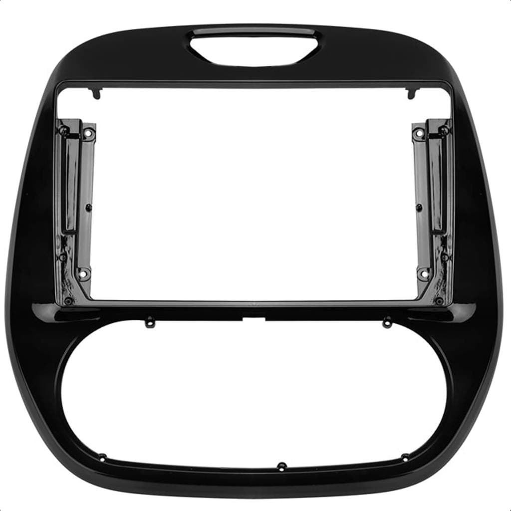 Moldura 9 Polegadas Black Piano Modelo Ar Digital e Analógico Captur 2018 em diante Expex - EPX9RN002
