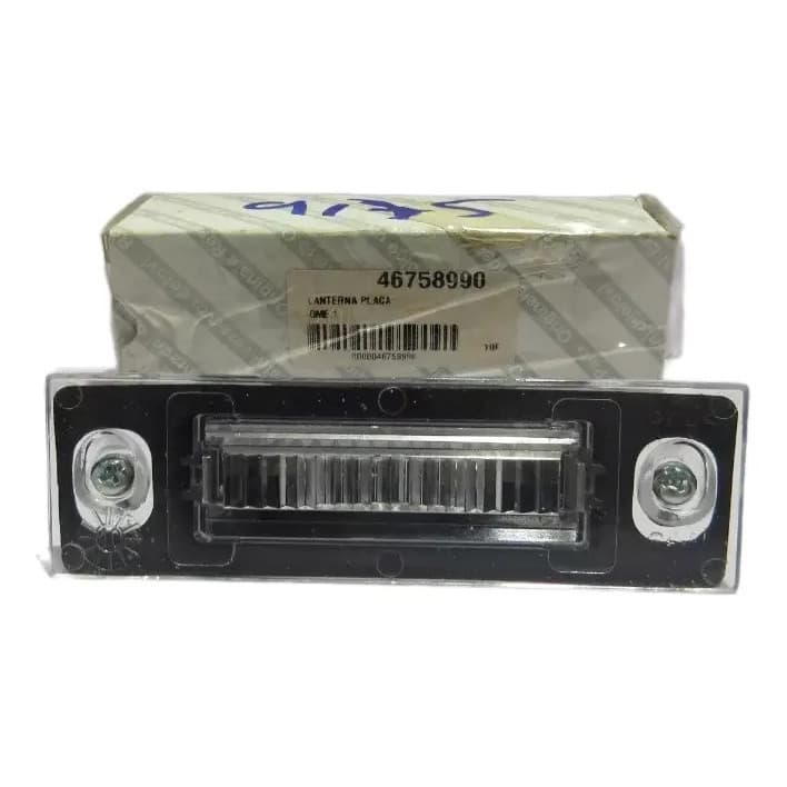 Lanterna de Placa Traseira com Lampada Fiat Stilo 2003 a 2011 Original 46758990
