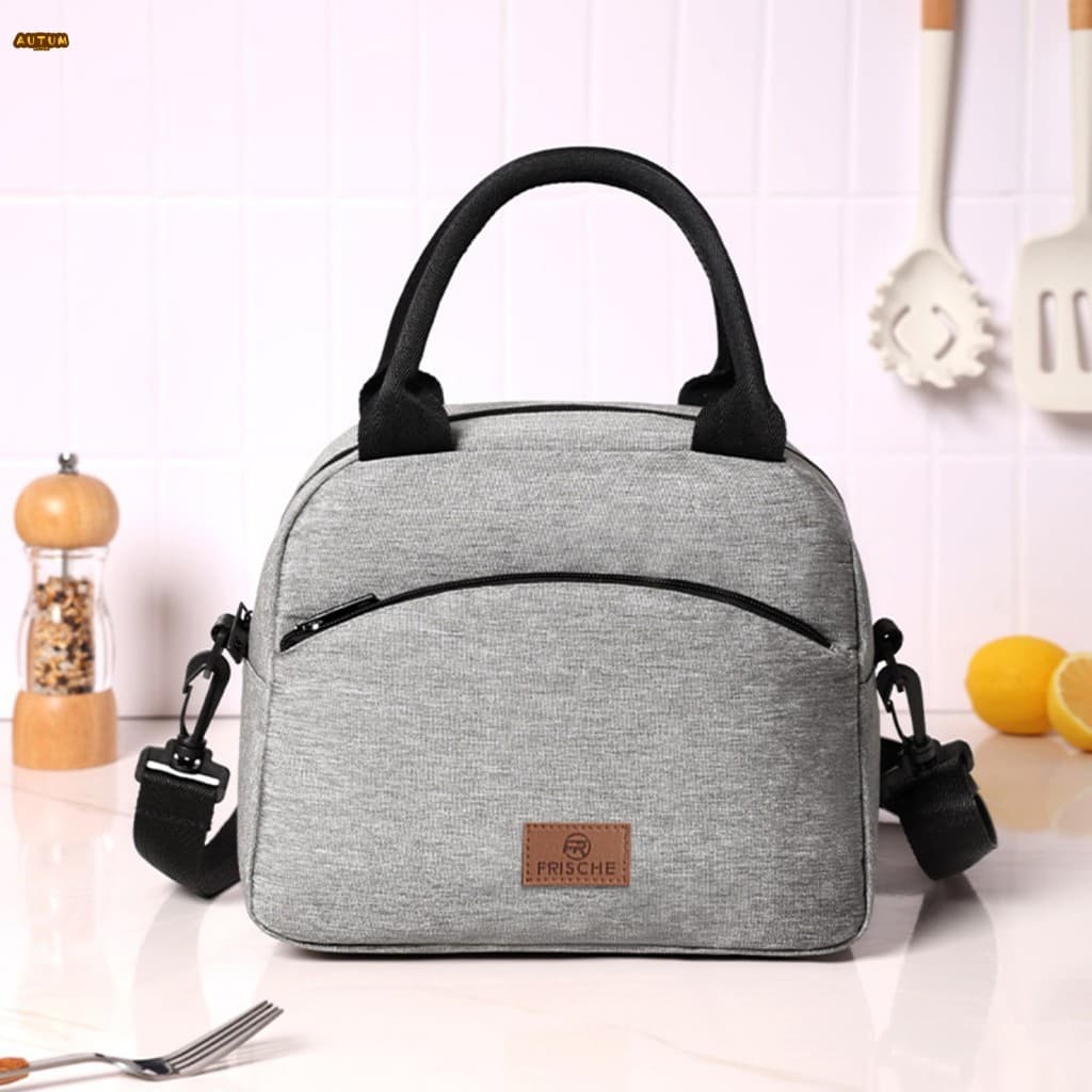 Lancheira Oxford Reutilizável-Bolsa De Refeição Isolada Para Escola De Trabalho De Escritório
