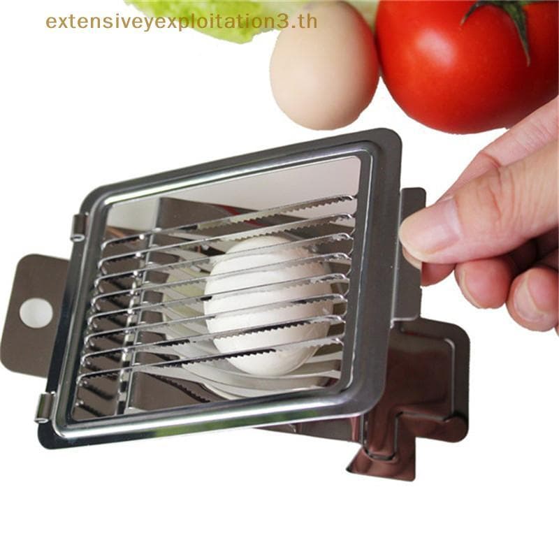 Home EE Cortador De Ovos Em Aço Inoxidável Morango Tomate