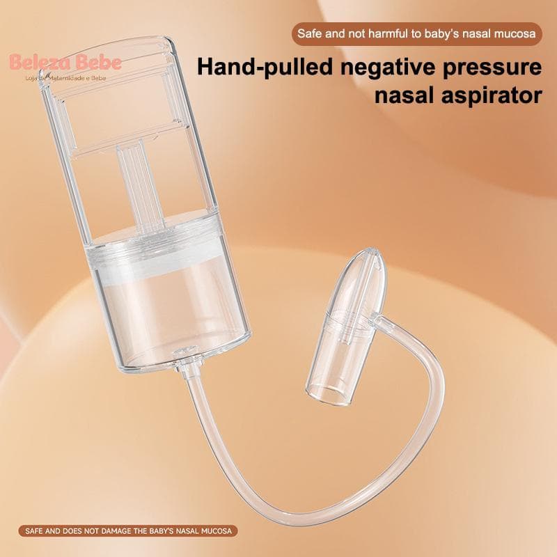 Belaeza Bebe Aspirador Nasal Forte Bomba Manual Segura Para Bebê Recém-Nascido Criança Nariz Suer Prevenir Congestão De
