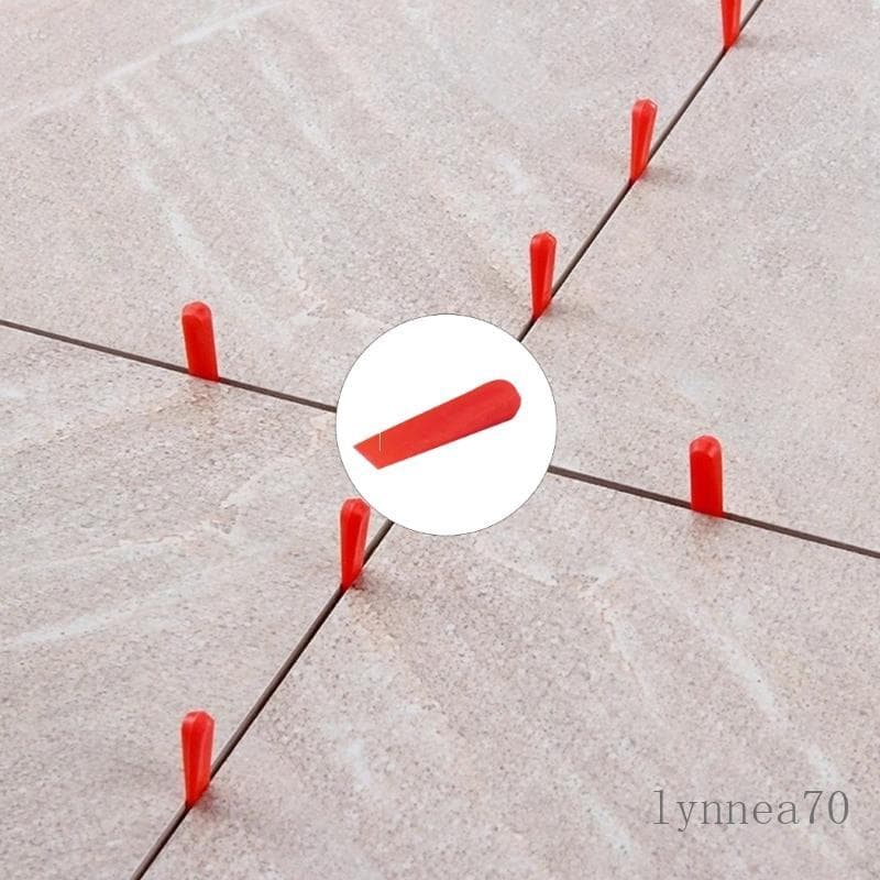 Lynn 100 Pcs Espaçador De Cunha De Azulejo Clipe De Nivelamento Localizador De Piso Parede Cerâmica Colocação De Ladrilh