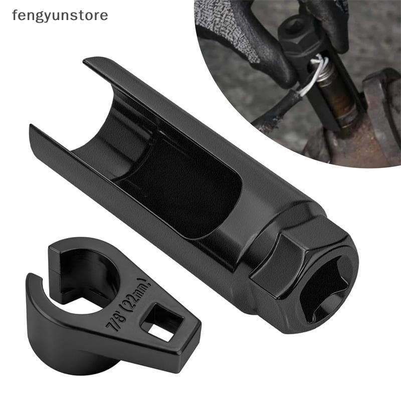 Conjunto De Ferramentas De Remoção De Sensor De Oxigênio O2 , 2 Peças , 7/8 " 22mm , Fenda , 3 1/2 " , Unidade De Aciona