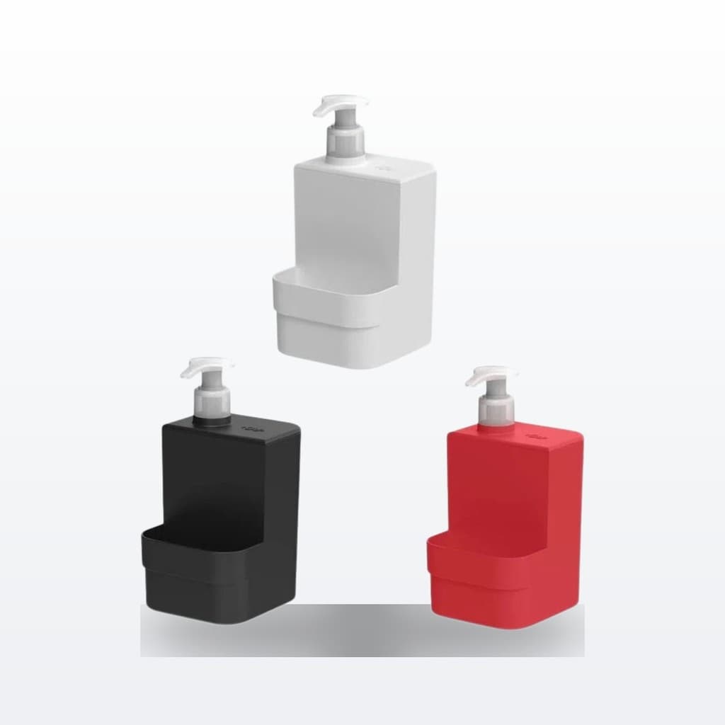 Dispenser Detergente Plast.sort 500ML dosador tramontina embutido inox dosadores maquina lavanderia industrial porta