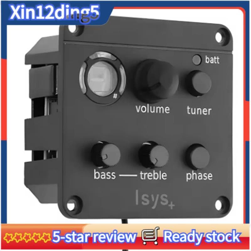Captador De Guitarra Acústica Para Fishman ISYS + EQ Mic Mix Pré-Amplificador Sistema Recurso De Ajuste De