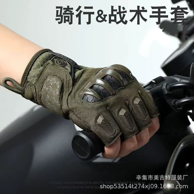 Luvas de ciclismo de combate protetoras antiderrapantes resistentes ao desgaste equipamentos de treinamento luvas de ska
