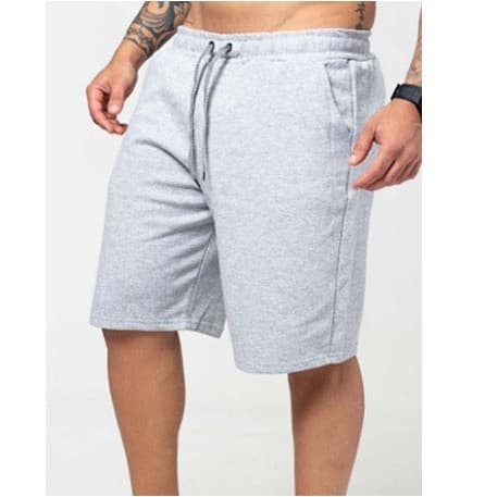Bermuda Short Moletom Masculino Treino Academia