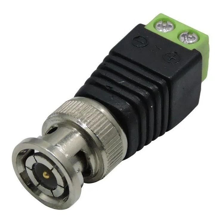 10 Uni. Conector Bnc Macho Parafuso bc bc