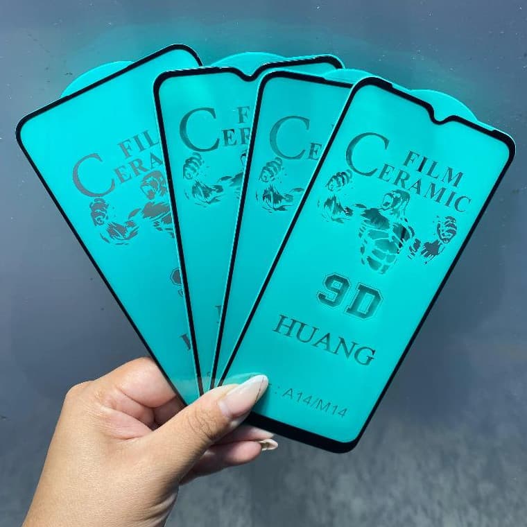 Películas Cerâmica/ Samsung Galaxy A04, A20, A20, A30, A50, A54, A55, M04, M14, M34, M54 Resistente