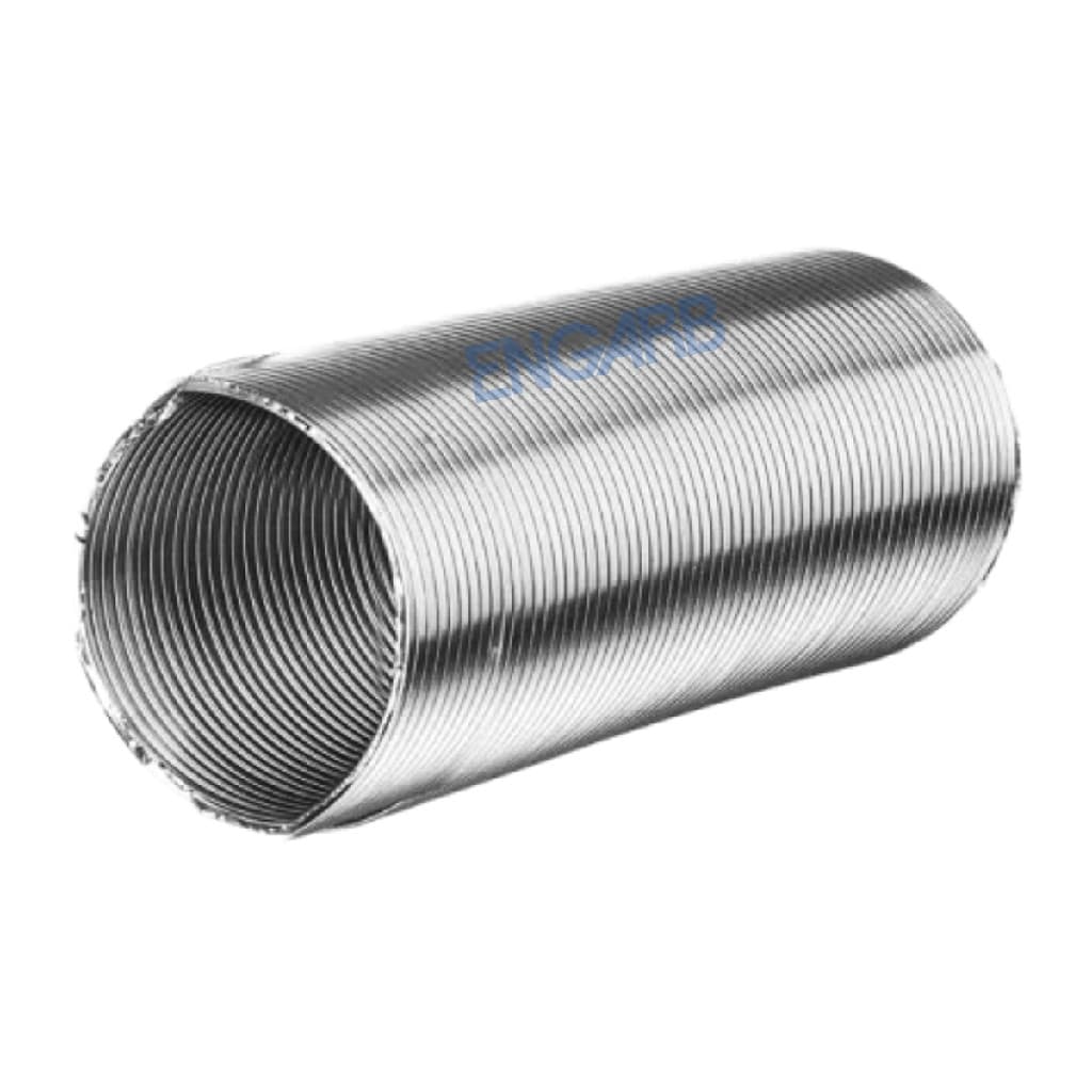 Duto flexível alumínio 6" x 2 metros ventilação exaustão ar condicionado estufas aquecedor Coifa