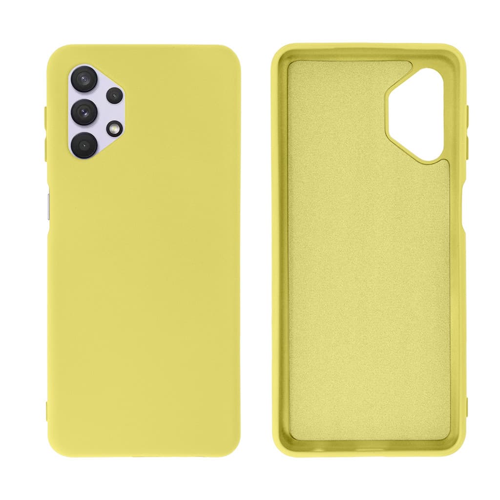 Capa Capinha para Galaxy A32 5G Silicone Aveludado Cover Confortável Macia Coloridas