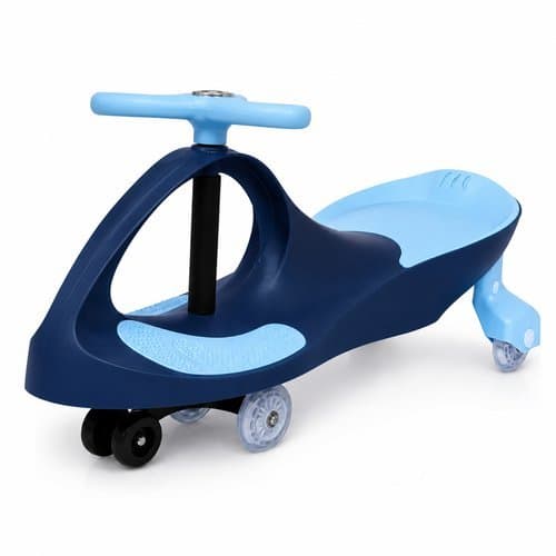 Carrinho Infantil Modelo Rolima Super Car Azul Acionamento Manual Seguro