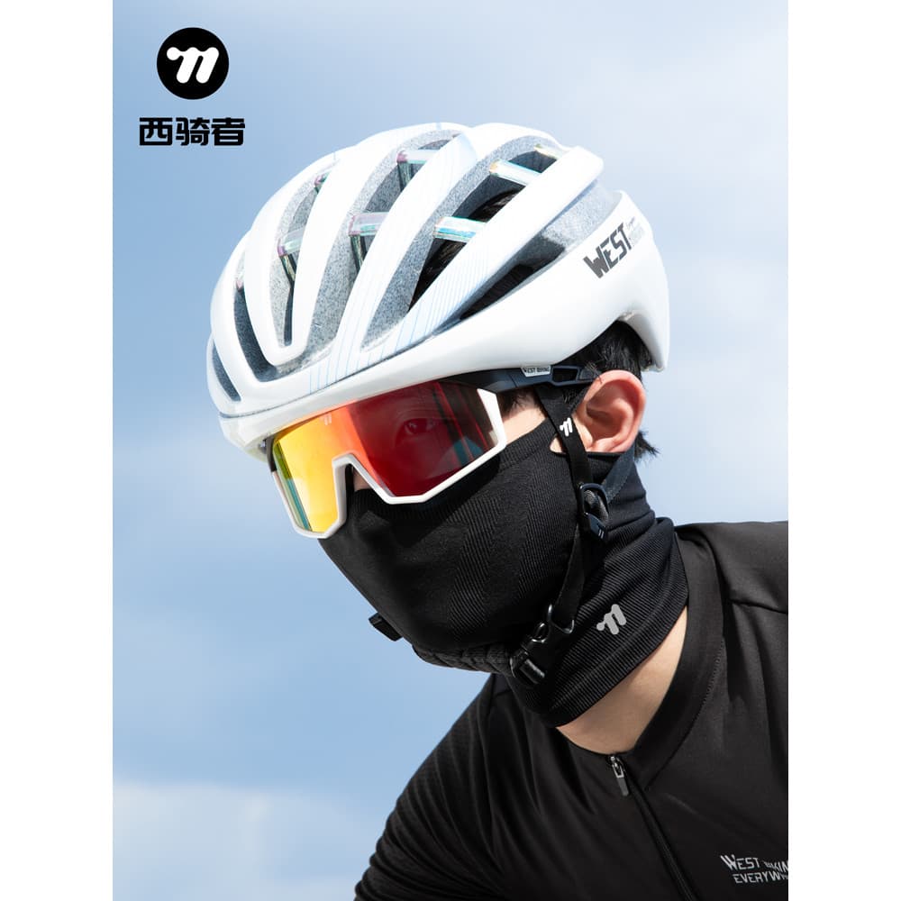Western Rider protetor solar máscara Anti-ultravioleta rosto capa pescoço proteção ciclismo pescoço capa bicicleta verão