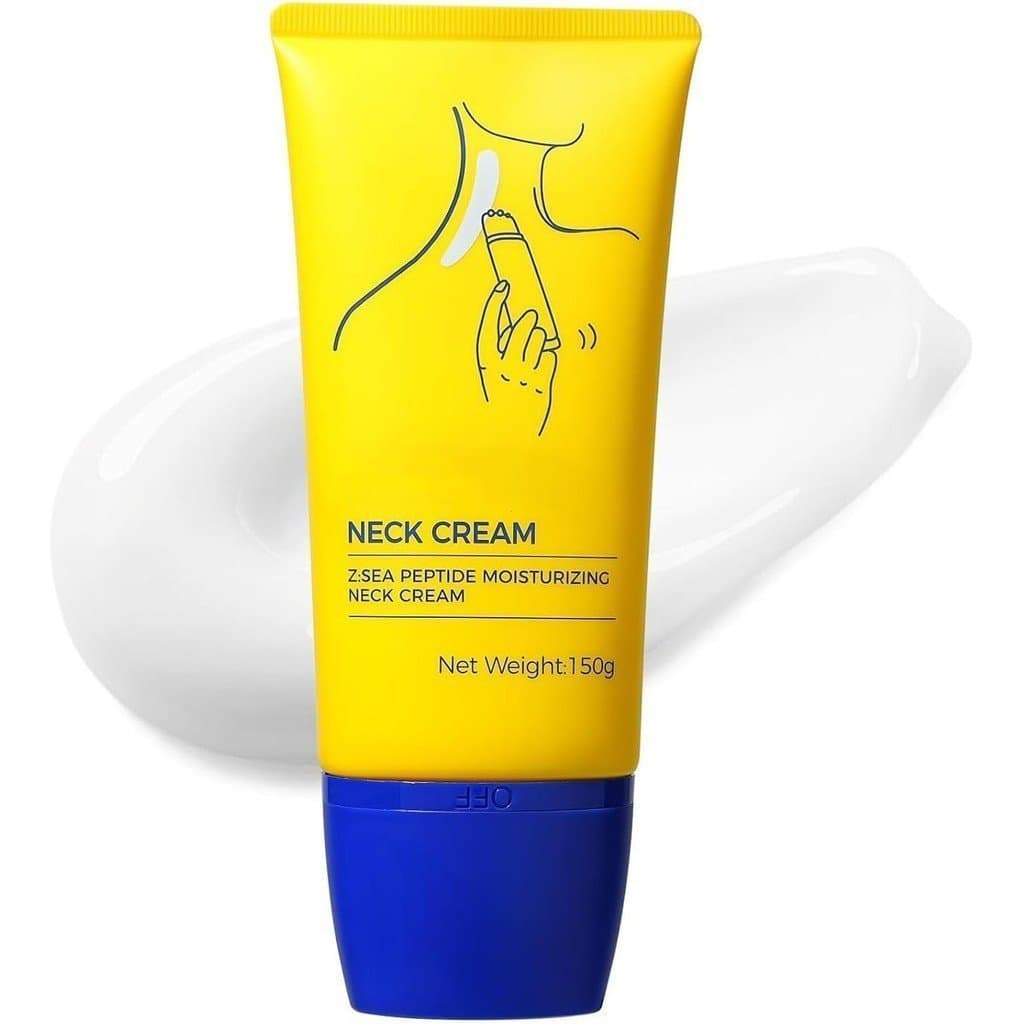 Creme para Pescoço Z:SEA, Creme Firmador e Lifting para Pescoço, Creme Firmador para Pescoço com 3 Massageadores p