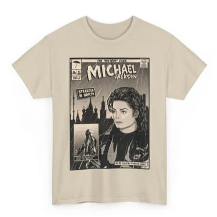 Camiseta Cantor Pop o Michael Jackson Camisa 100% Algodão