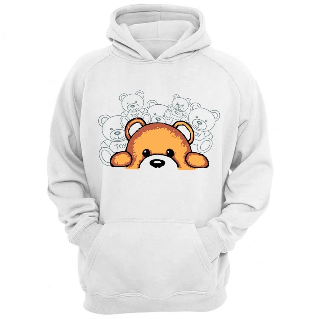 Blusa Moletom Canguru Feminino Ursinho Moda Inverno Exclusivo Premium