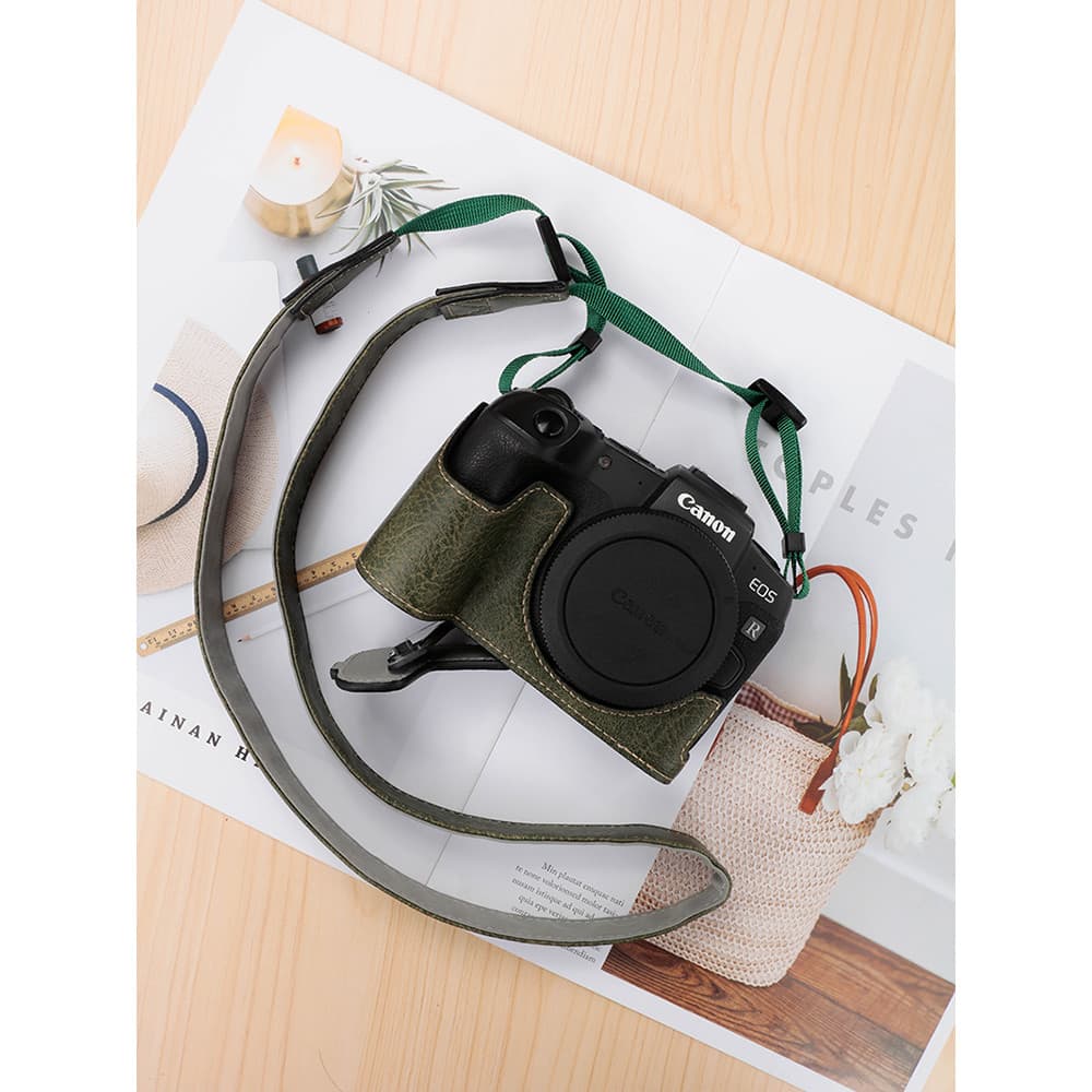 Tesouro de qualidade adequado para Canon R8 capa protetora r6 R7 R10 R5 R62 r6 segunda geração Base câmera caso saco da