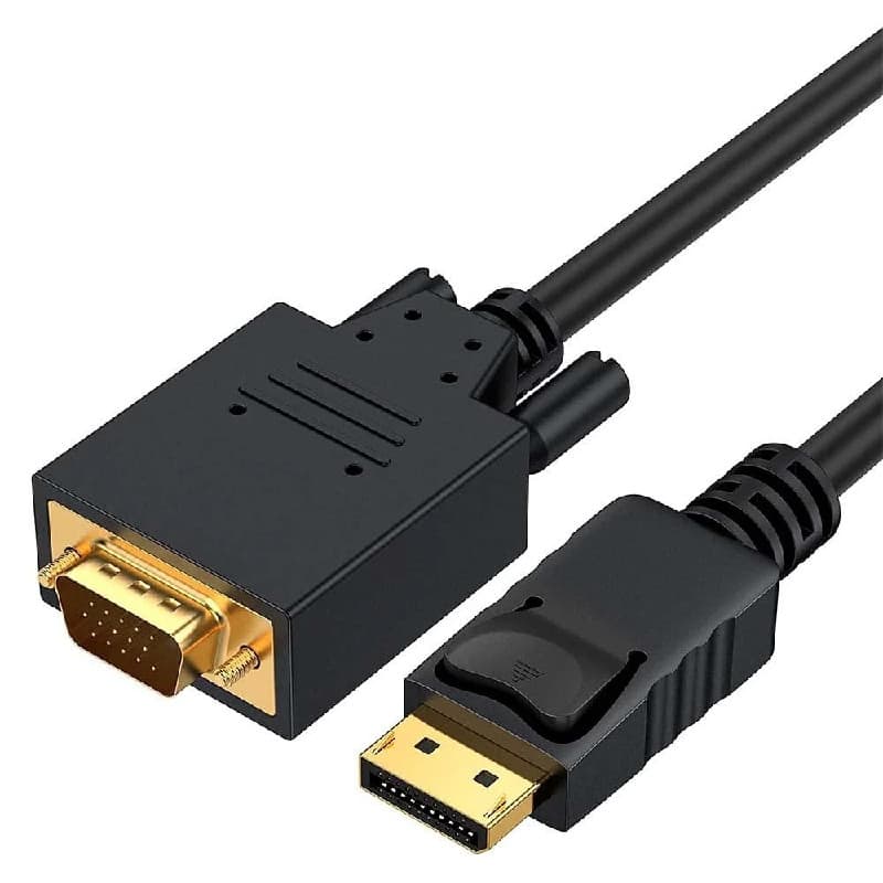 Cabo F3 Displayport Para Vga 1.8M Jc-Dp-Vga1.8