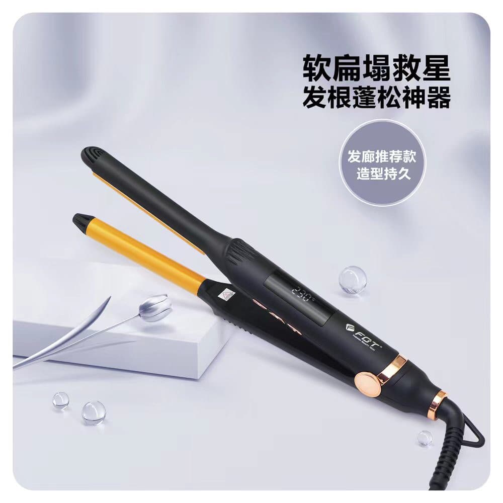 FBT almofada curvada tala de raiz de cabelo energia térmica Morgan Perm ferro de ondulação elétrico barbearia estilo ded