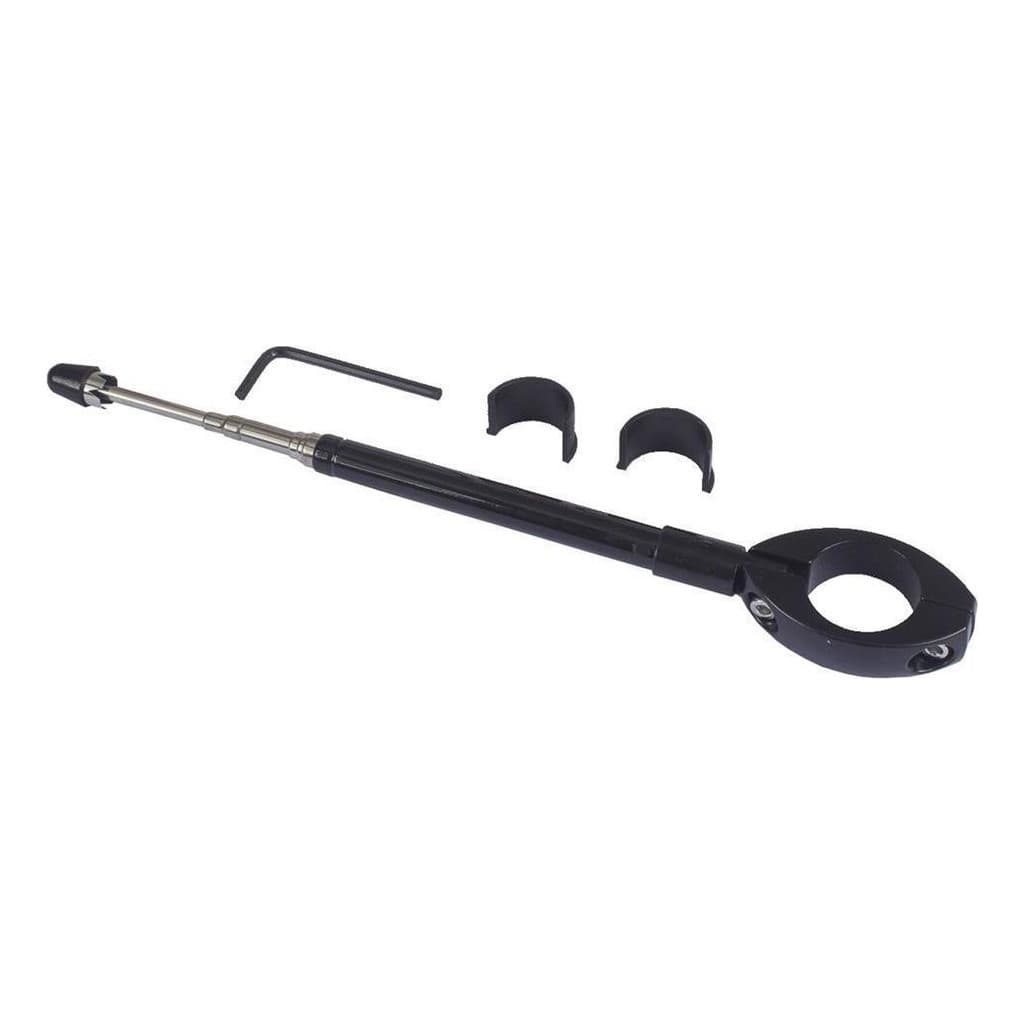 Antena Corta Pipa Moto Retrátil Aço Inox Moto Proteção Linha