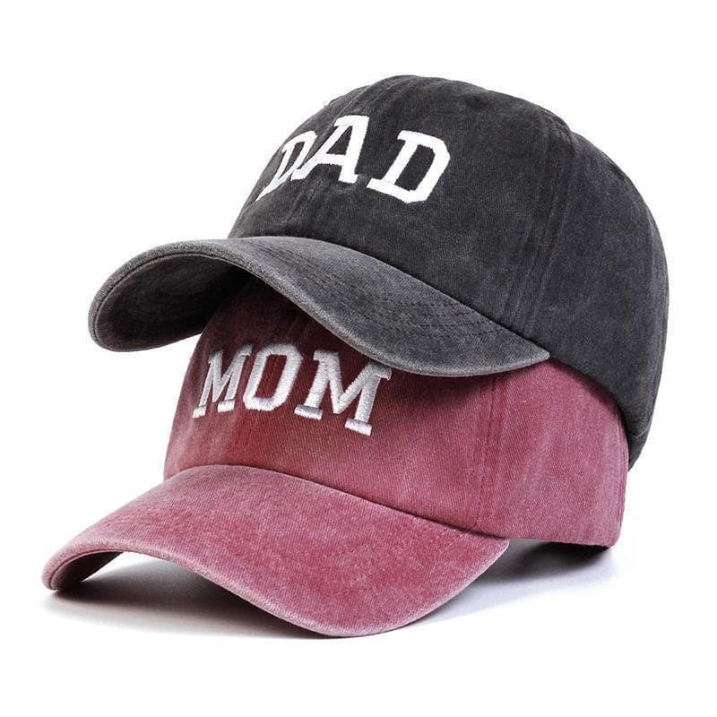 Bonés De Beisebol Unissex DAD MOM Com Letras Bordadas , Primavera E Outono , Chapéus Casuais Ajustáveis Ao Ar Livre , Pr