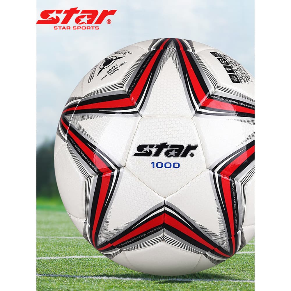 Shida star1000 Futebol Juventude SB374 Adulto SB375 Competição de Treinamento Resistente ao Desgaste Bola de Couro PU Co