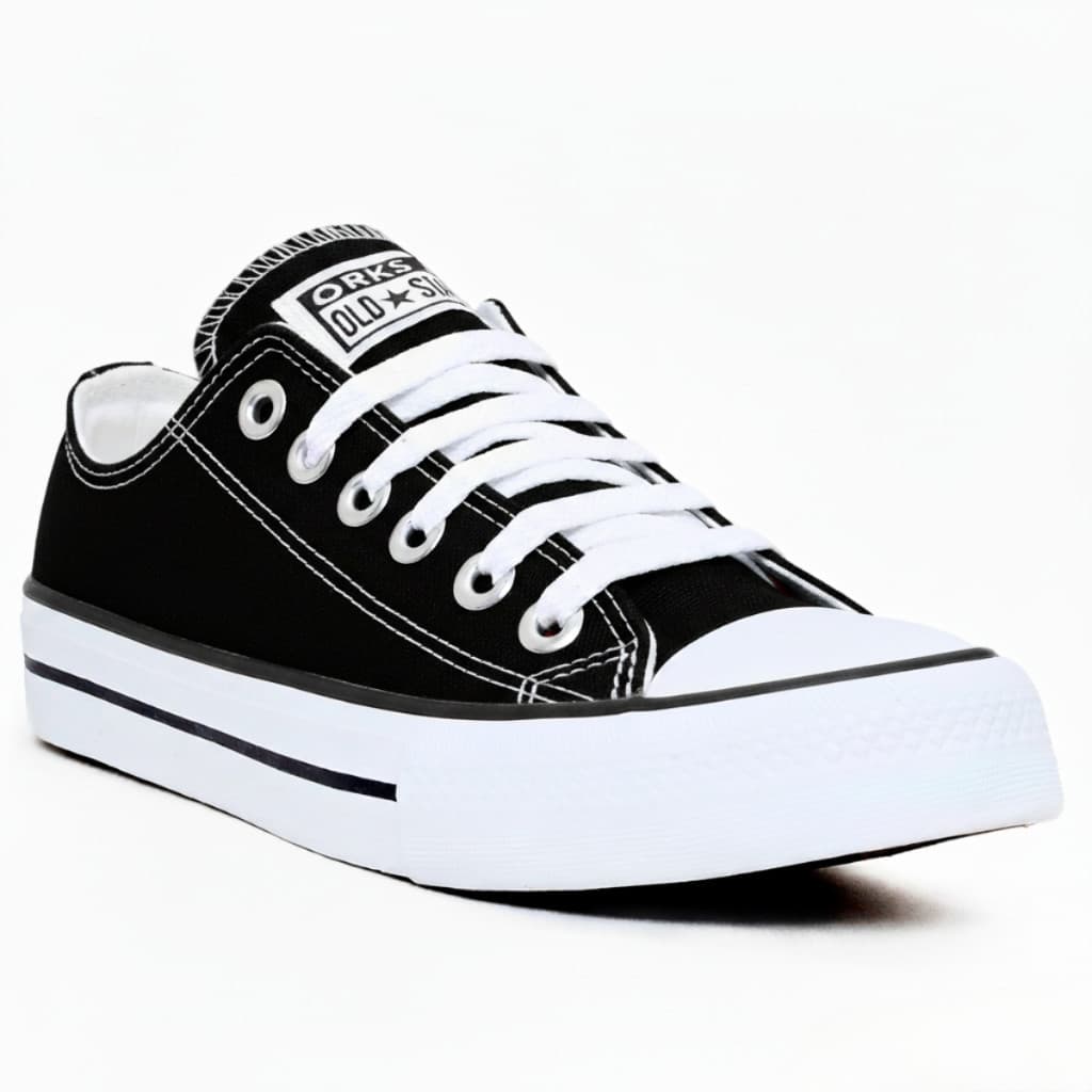 TenisFeminino Masculino  rock star Cano Baixo Star Unissex Vulcanizado Rock Star Promoçao