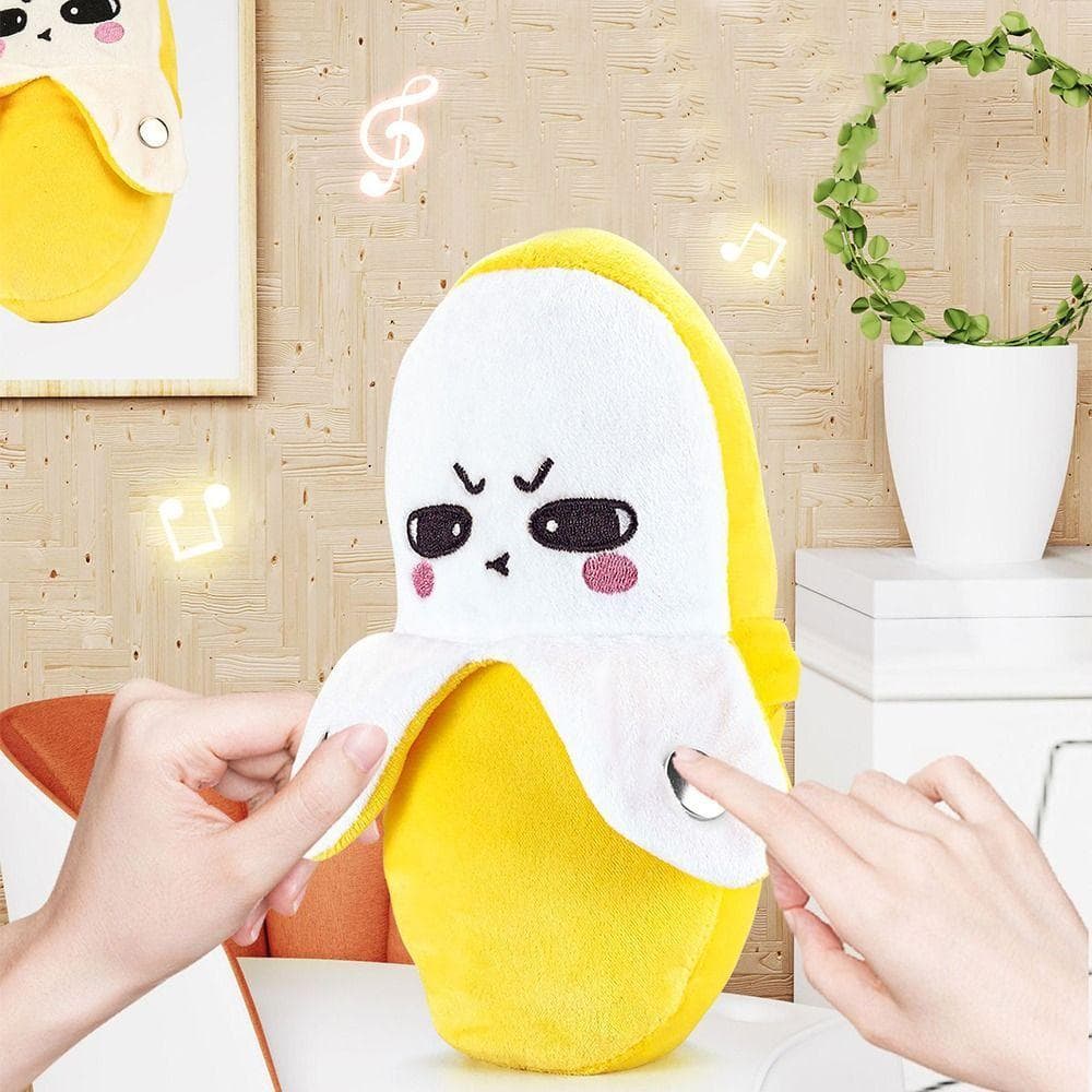 Metrônomo De Indução De Frutas LYNDON , Brinquedo De Pelúcia De Banana Macio E Fofo Educacional