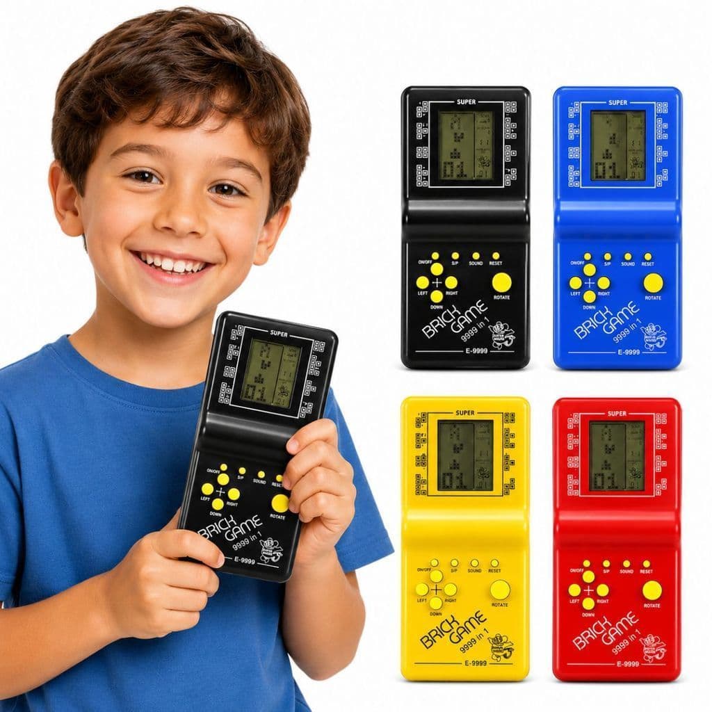Mini Game Retrô Portátil 9999 Jogos Super Top Games Pop Station Infantil