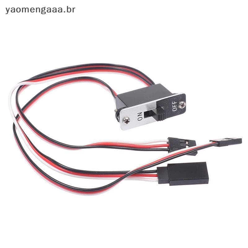 [yaoaa] 1Pc RC Switch On-Off Com Plugue Macho Sobressalente Para Serviço Pesado FUTABA Conector COD