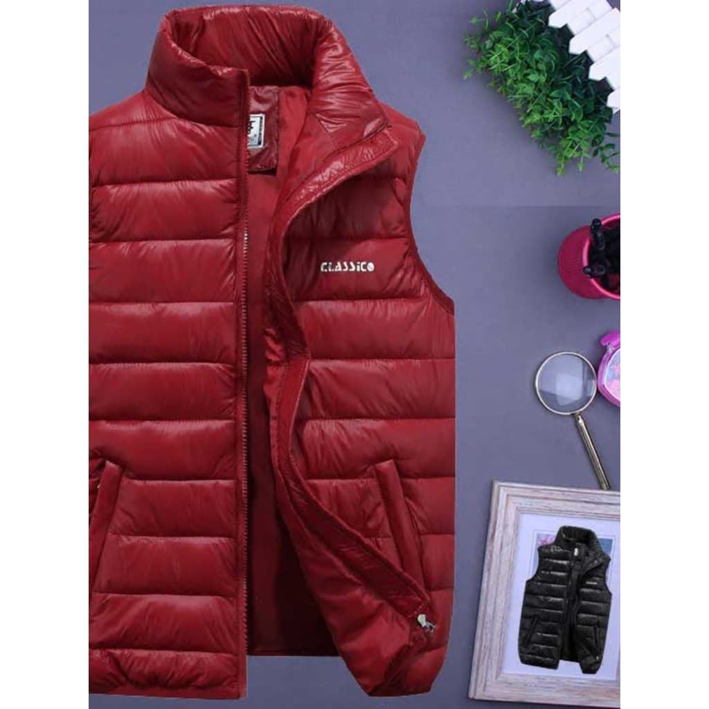 Outono inverno masculino brilhante para baixo colete de algodão versão coreana estilo na moda casal colete mais gordura