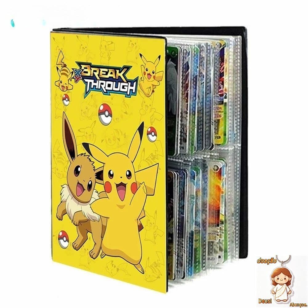 Pokemon Cards Álbum Kid Gift 240PCS Álbum de Fotos Display Binder VMAX GX EX Anime Coleção Pasta F.YZM