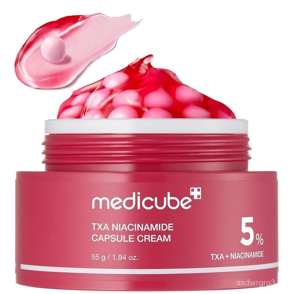 MedicubeCapsule com TXA + Niacinamida | Hidratante DualRadiance Ideal para Uso em Cuidados Pós-Manchas, Tom e Textura Ir